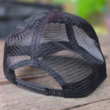 Devils Point Black Trucker Hat