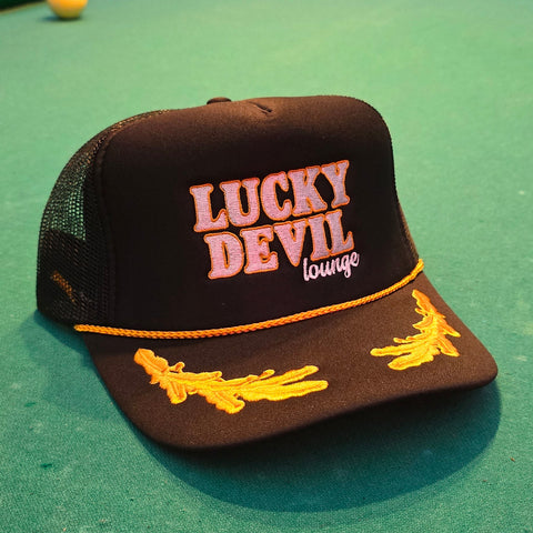 Lucky Devil Captain Trucker Hat